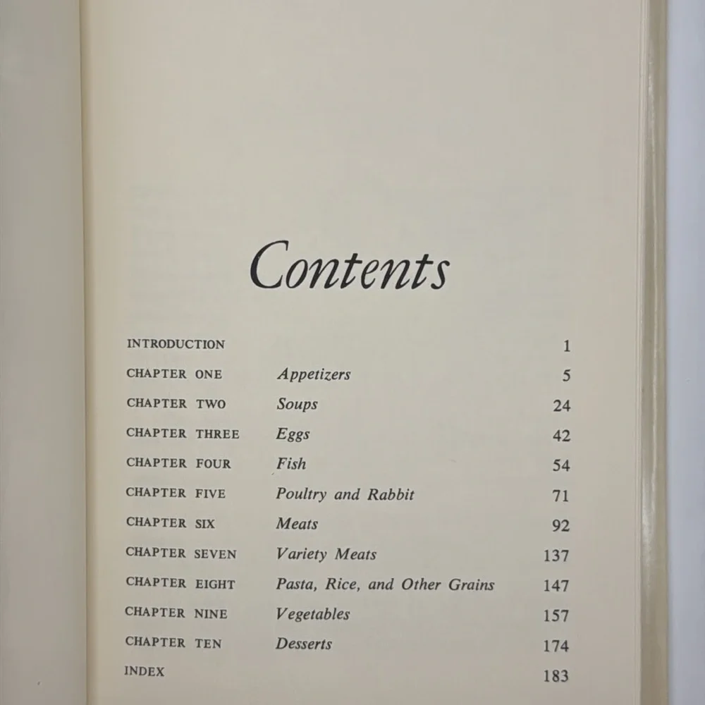 1st Ed 76’ Cook Like A Peasant Eat Like a King Cookbook‎
